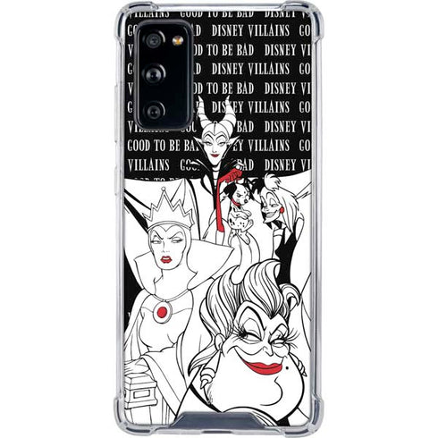 Disney Villains Characters Art Galaxy S20 FE Clear Case